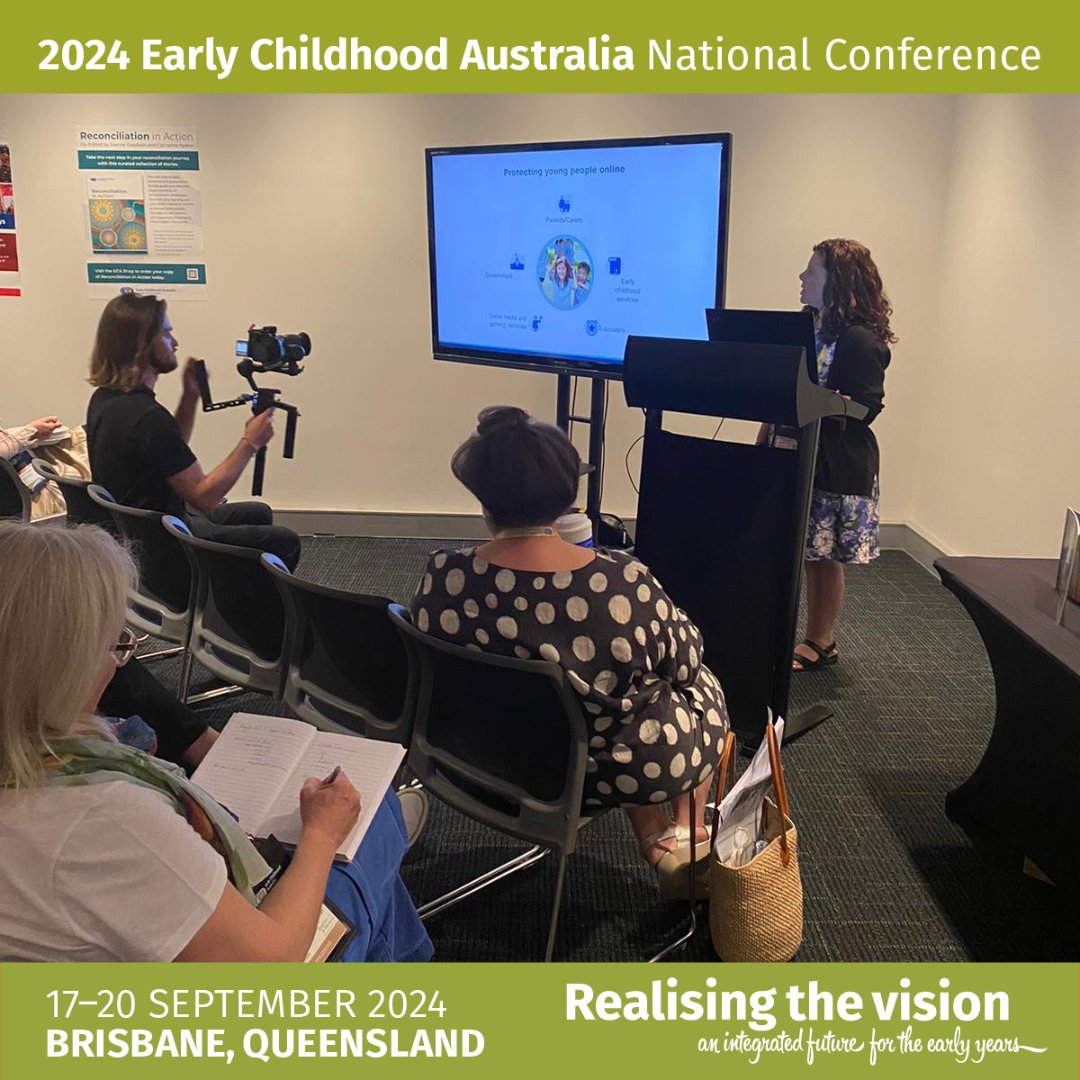 ECA is a proud partner with eSafety and we are thrilled to have Naomi Ruiz presenting in the Professional Learning Loft on the role of the eSafety Commissioner and the online courses developed together with the ECA Learning Hub.