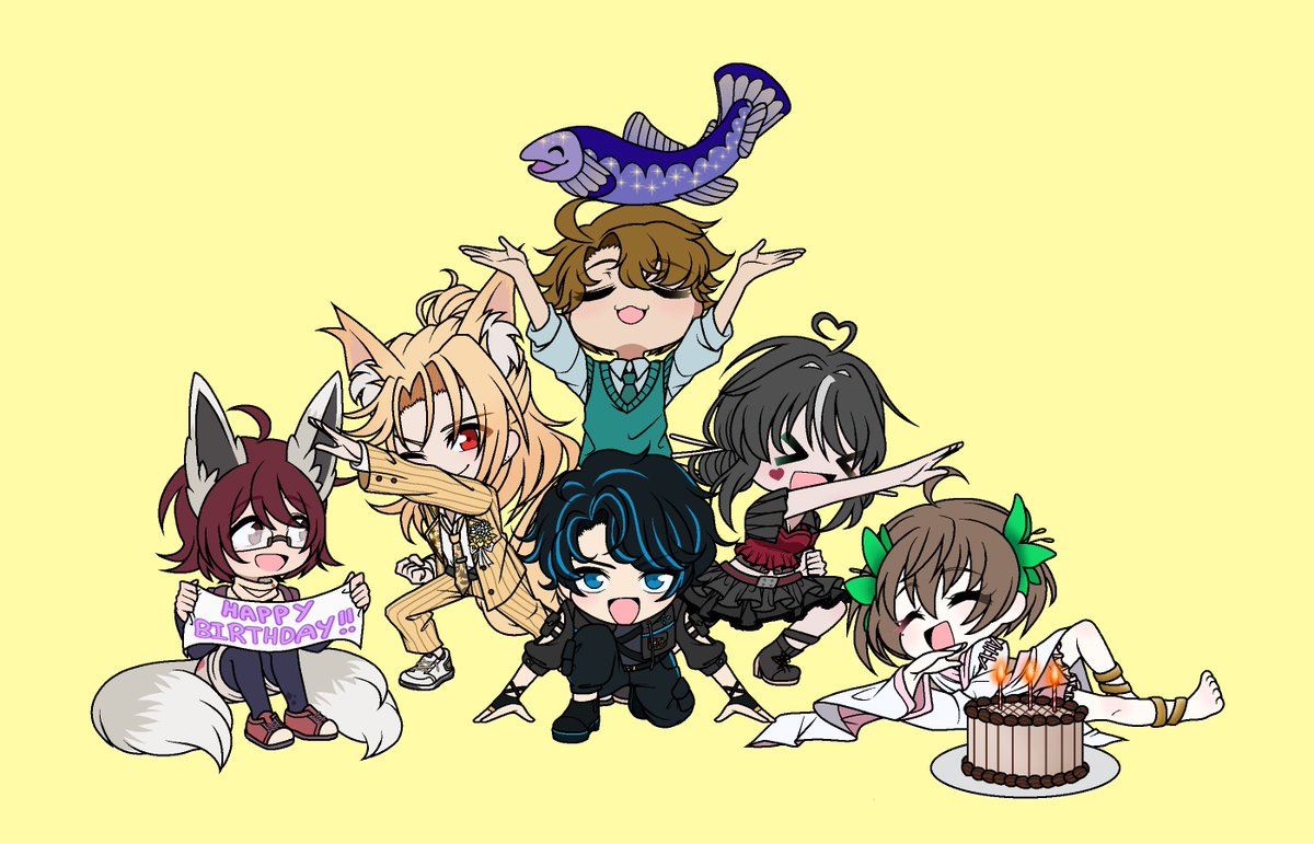 TjEevee 🦊🖥️🖌️ | Vtuber (@tjeevee) on Twitter photo Happy birthday <a href="/sir_alex1337/">sirAlex⏳🪄 VTuber</a> from the mod squad! May your day be lovely and special!
We and the community love you to pieces, may you continue to inspire others and fill everyone's hearts with joy and comfort 🦊✨💜!
🎨: Anon-san (anonsan.carrd.co) Happy birthday <a href="/sir_alex1337/">sirAlex⏳🪄 VTuber</a> from the mod squad! May your day be lovely and special!
We and the community love you to pieces, may you continue to inspire others and fill everyone's hearts with joy and comfort 🦊✨💜!
🎨: Anon-san (anonsan.carrd.co)