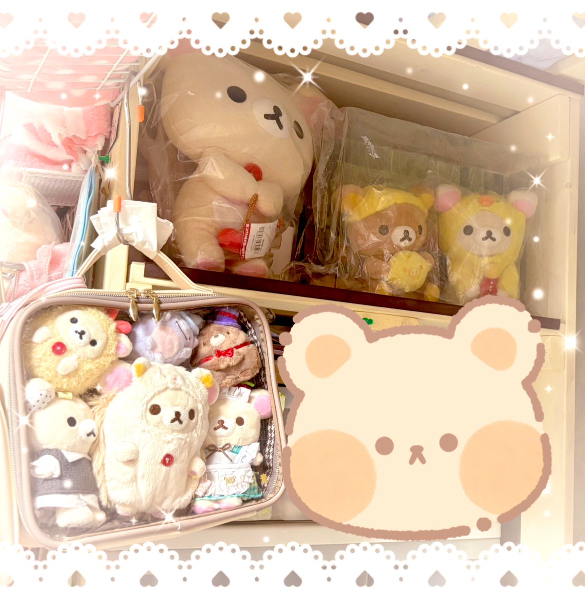 yunatan44's tweet photo. コリラックマ部屋ʕ•ᴥ•ʔ
たまにリラックマがいますw https://t.co/CLvt0Pc7Cm