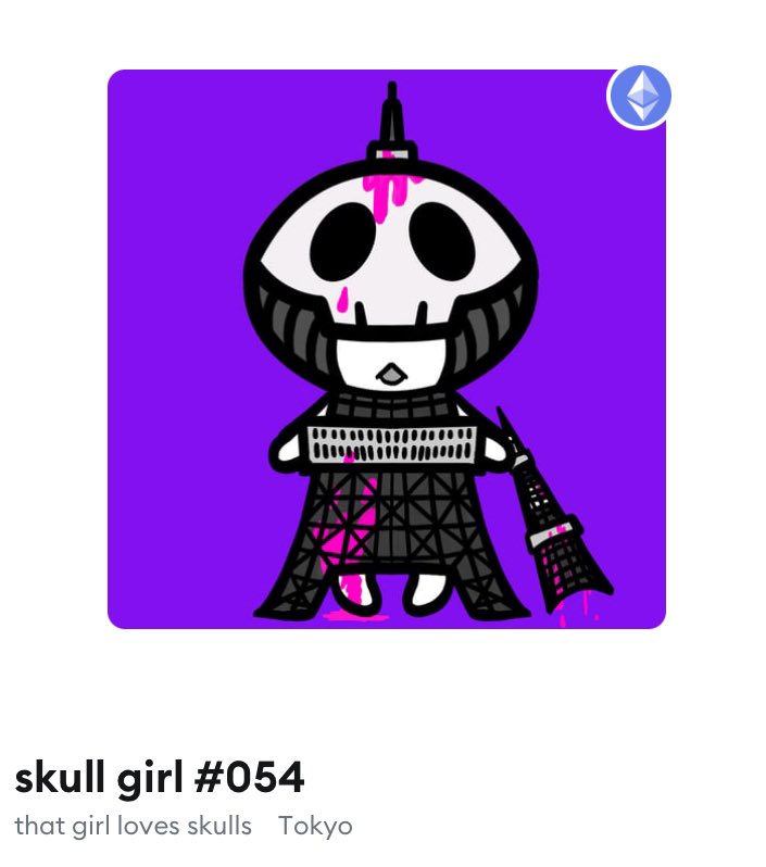 11basslab11's tweet photo. 2大都市を抑えた💀
#candyskull
#JapanNFT https://t.co/BMww668QA6