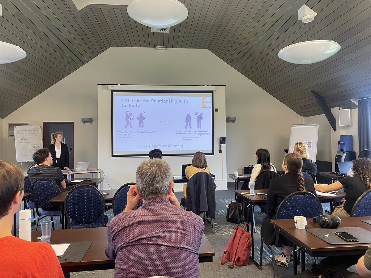 Lauren Heathcote, PhD (@lcheathcote) on Twitter photo And today <a href="/EmilyJDowling/">Emily Dowling</a> also gave her first conference talk! She shared her doctoral work on ‘body #mindsets’ in young #cancersurvivors and the 🎥trailer for our new EMBody #digitalhealth intervention (👀 kcl.ac.uk/research/embody).
So proud of our team <a href="/KingsIoPPN/">Institute of Psychiatry, Psychology & Neuroscience</a> 🤩 And today <a href="/EmilyJDowling/">Emily Dowling</a> also gave her first conference talk! She shared her doctoral work on ‘body #mindsets’ in young #cancersurvivors and the 🎥trailer for our new EMBody #digitalhealth intervention (👀 kcl.ac.uk/research/embody).
So proud of our team <a href="/KingsIoPPN/">Institute of Psychiatry, Psychology & Neuroscience</a> 🤩