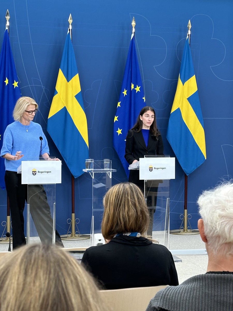 Just nu presenterar klimat- och miljöminister Romina Pourmokhtari och finansminister Elisabeth Svantesson budgetpropens Klimatredovisning. 
Utsläppen i Sverige kommer nu att minska år 2025 och framåt och Sverige når vårt ESR-åtagande gentemot EU.
