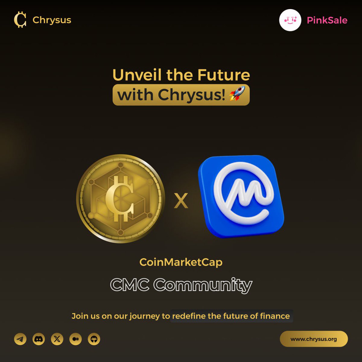 chrysus_coin01's tweet image. Welcome to Chrysus Dao CoinMarketCap community 

coinmarketcap.com/community/prof…

Chrysus public sale starts in October

✅ Audit by #cyberscope 
✅ Audit by #blockApex

#chrysus #dao #CMCNews #CoinMarketCap #trendingtoken 

🥇 📊 🥇 📊 🥇 📊 🥇 📊 🥇 📊
