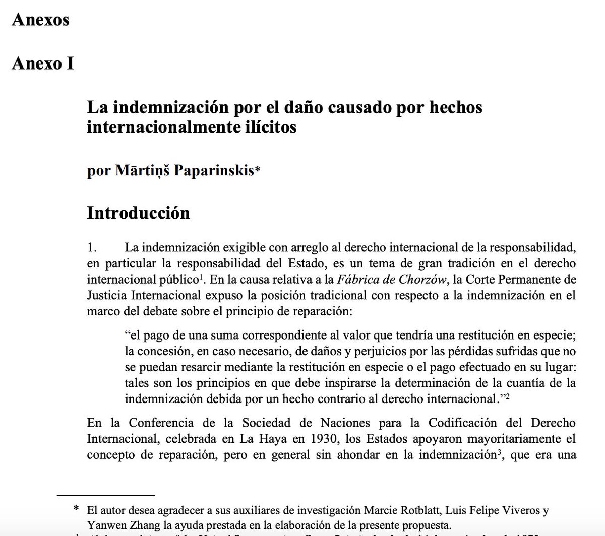 Martins Paparinskis (@mpaparinskis) on Twitter photo #ILC_2024 has decided to recommend the inclusion in its long-term programme of work of the topic on compensation for the damage caused by internationally wrongful acts; grateful to <a href="/MarcieRotblatt/">Marcie Rotblatt</a> <a href="/PipeViveros/">Luis Felipe Viveros-Montoya</a> <a href="/yanwen_zhang/">Yanwen Zhang</a> for their help legal.un.org/docs/?path=../… #ILC_2024 has decided to recommend the inclusion in its long-term programme of work of the topic on compensation for the damage caused by internationally wrongful acts; grateful to <a href="/MarcieRotblatt/">Marcie Rotblatt</a> <a href="/PipeViveros/">Luis Felipe Viveros-Montoya</a> <a href="/yanwen_zhang/">Yanwen Zhang</a> for their help legal.un.org/docs/?path=../…