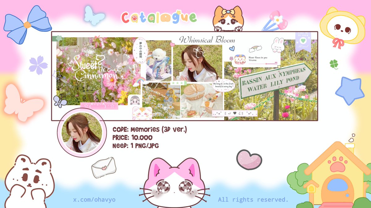 Any interactions are highly appreciated <3 

Hi! Kenalan sama anak" baruku yuk? Sekalian minta tolong bantu ospeknya &amp; saran prici juga <3 apakah ini udah aman? oh ya, klo ada kemiripan dengan BA lain, bisa kasih tau Moi lewat DM ya ^^ terimakasih <3 #zonauang