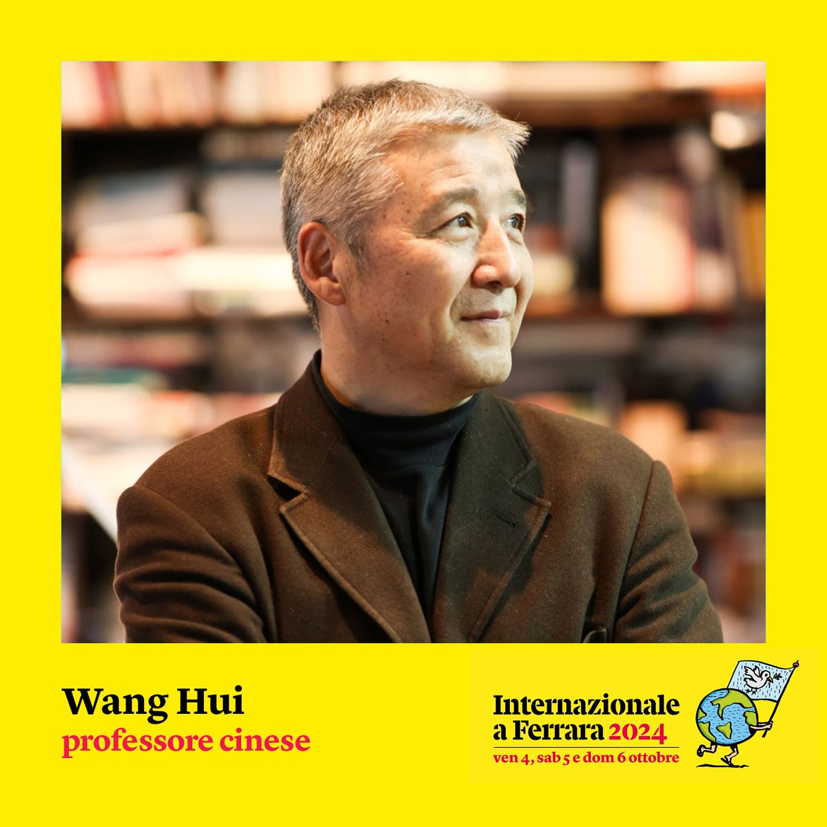 Wang Hui è un professore universitario, esperto in letteratura e storia intellettuale cinese. A Ferrara parlerà del ruolo giocato dalla Cina nell'era post-globalizzazione. Per aggiornamenti iscriviti alla newsletter del festival: intern.az/1z5o