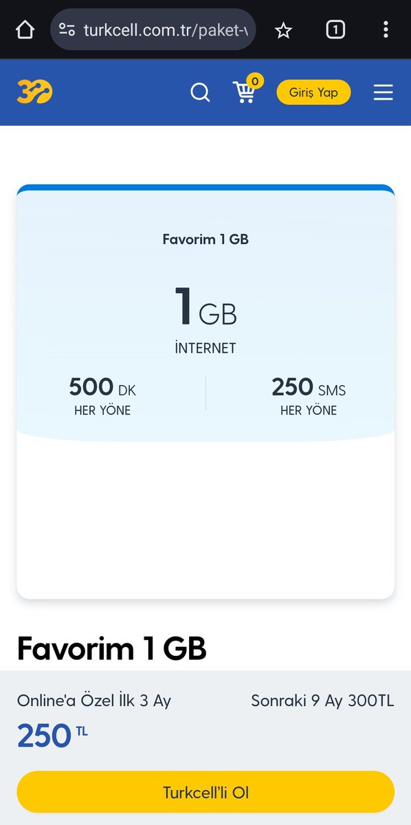 Turkcell'in Ukrayna vatandaşlarına yönelik sınırsız internet paketi: 150 TL

Türkiye Cumhuriyeti vatandaşlarına 1 GB kotalı internet paketi: 300 TL

#OperatörSoygunu