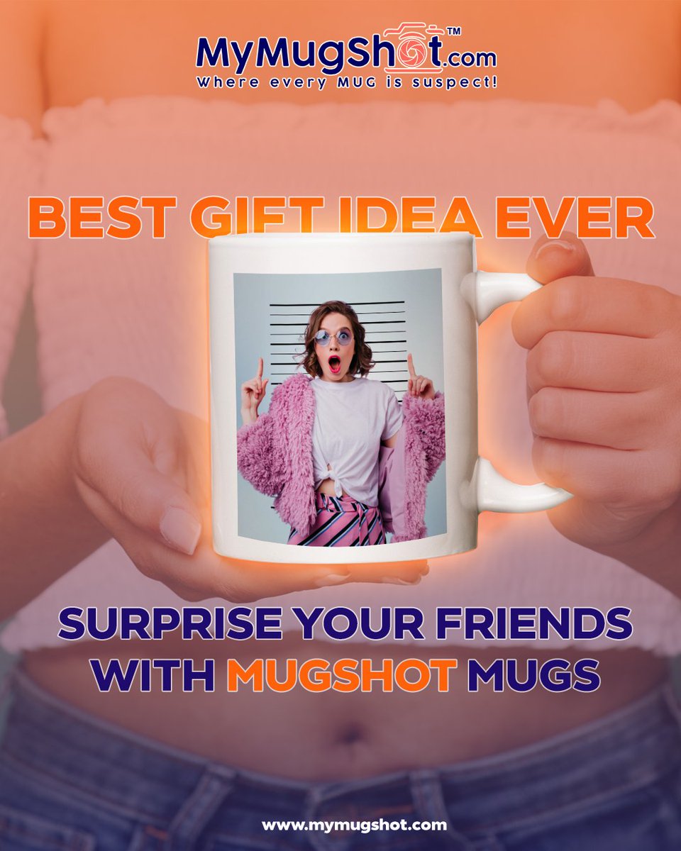 MymugshotCom's tweet image. ✨ Create the Perfect Gift: A Hilarious Custom Mug! 🎁

Design a funny mugshot or WANTED poster mug at MyMugshotTM.com! Upload a photo, add a witty quote, and make a memorable gift. 😄
Start designing today! 📸🛒

#mugshotmugs #funandquirky #muglife #coffeelovers