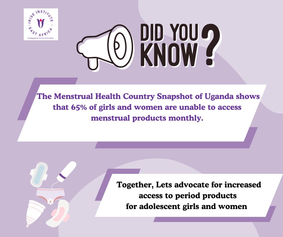Access to menstrual products is essential for the health and dignity of adolescent girls and women. Let's break the stigma, empower them, and ensure no one misses school or work due to menstruation.
#EndPeriodPoverty
#MenstrualJusticeForAll