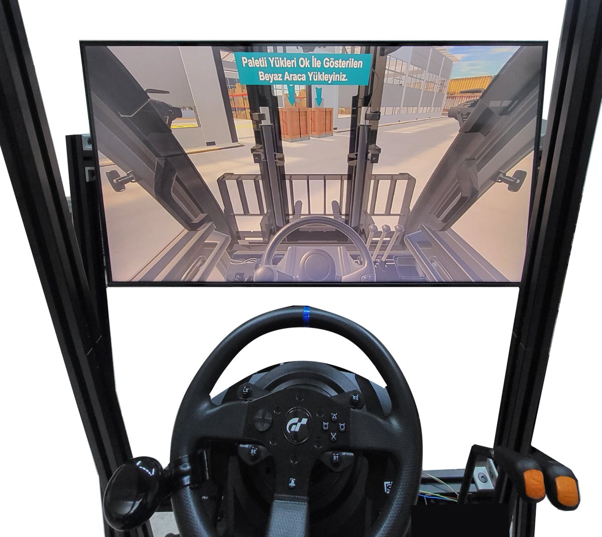 Çokesen Elektronik San.Tic.Ltd.Şti. (@cokesenelek) on Twitter photo Forklift Simülatör ile Temel sürüş, Yük ile sürüş, Keskin dönüş, Geniş yük ile sürüş, Kargo taşıma, Çatalları yönlendirme pratikleri, Raflar arasında mal taşıma alıştırması, İstifleme alıştırması, Tıra yükleme ve Tırdan boşaltma senaryoları uygulanabilinir. #forkliftsimülatör Forklift Simülatör ile Temel sürüş, Yük ile sürüş, Keskin dönüş, Geniş yük ile sürüş, Kargo taşıma, Çatalları yönlendirme pratikleri, Raflar arasında mal taşıma alıştırması, İstifleme alıştırması, Tıra yükleme ve Tırdan boşaltma senaryoları uygulanabilinir. #forkliftsimülatör