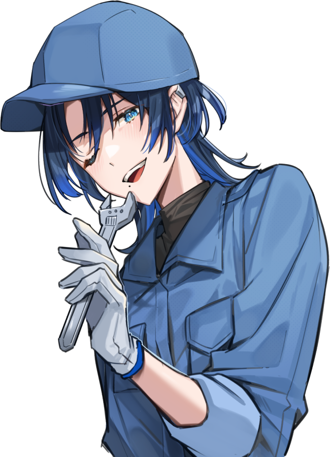 ロボ子さん 「透過版!#青ペン #ロボ子Art #絵かゆ 」|ののまろ🍻nonomaro🍻お絵描きチャンネルのイラスト