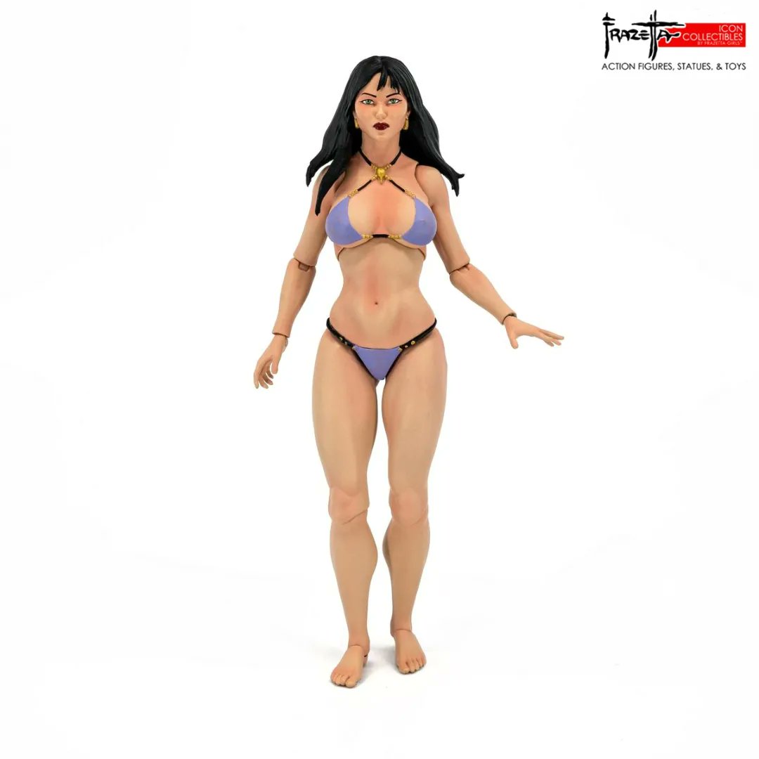 JaviMutante's tweet photo. ¡Hi Mutantada! Volvemos con los jefes de #FrazettaIconCollectibles. Por aquí os dejamos unas fotos de la figura de #Teegra basada en la apariencia de la película de culto de los 80 "Fire & Ice". Ha sido diseñada por #EamonODonoghue y esculpida por #AaronDoyle. Está al caer 😉 https://t.co/wcyqMKSfwk