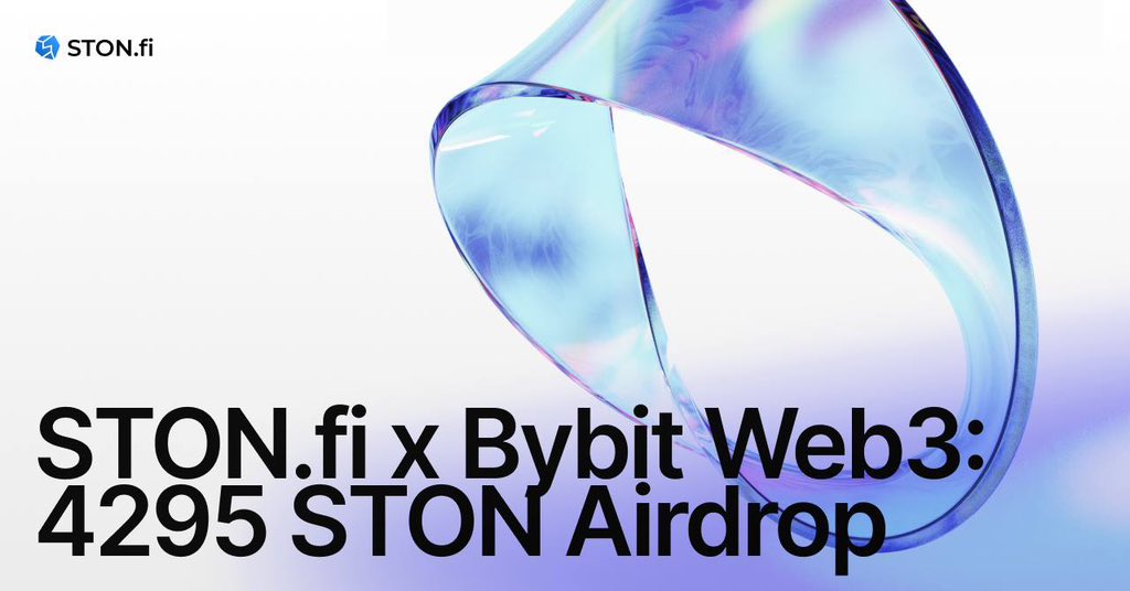 We’re headlining Bybit Web3’s TON Tournament! 🎉 Win a 4295 STON airdrop as part of a $200,000 prize pool. Connect your Bybit wallet and start completing tasks now! #TONTournament #STONfi