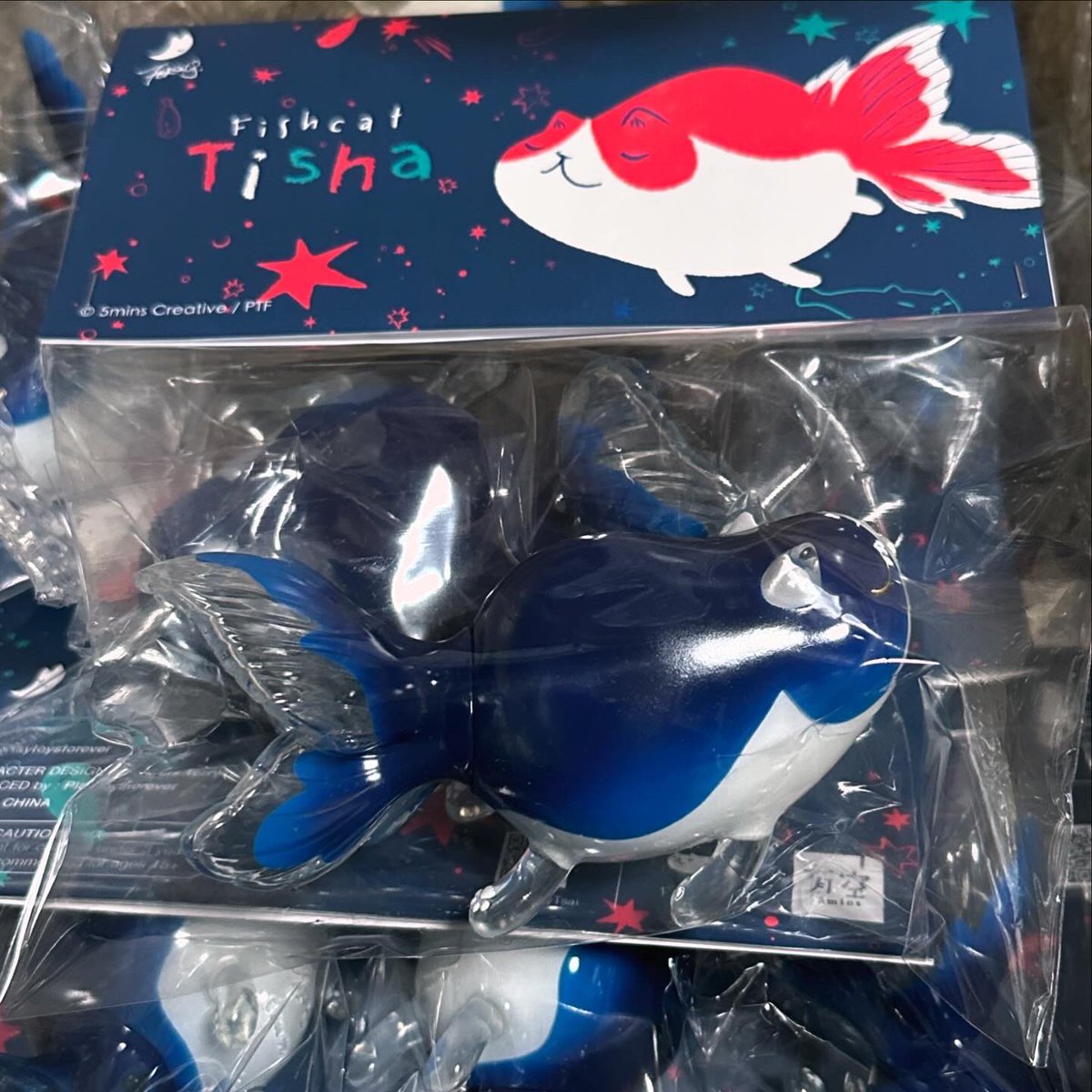 ソフビ Fishcat Tisha（ピンクサンセット） 【公式通販】