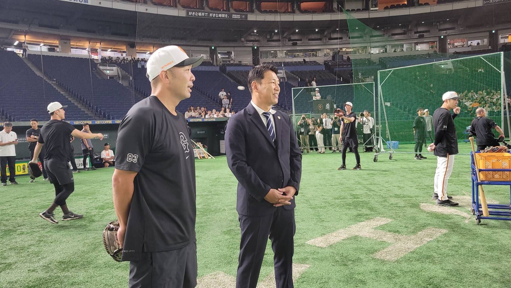 ジャイアンツOB井端弘和ドラゴンズ時代の実使用リストバンド