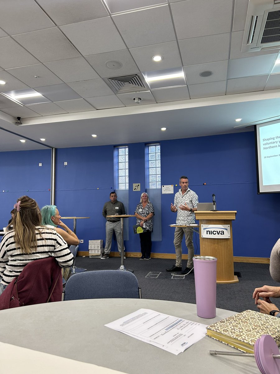 Members of the Co-ordinating committee for the Dormant Accounts Fund reflecting on our workshops in March, giving context for the event today and launching the report. 💫