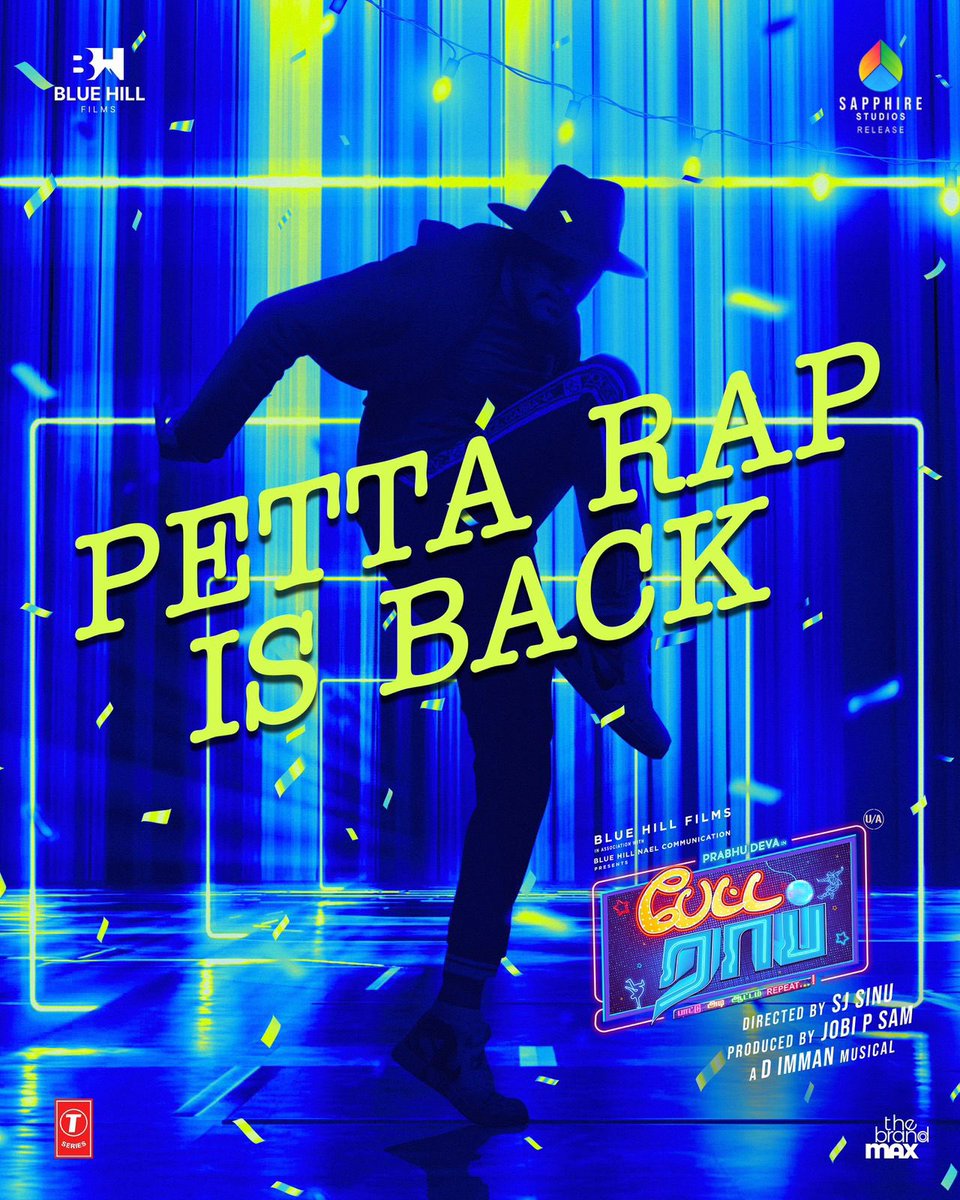 rajakumaari's tweet photo. #PettaRapIsBack🕺
Presenting the Re-Mix version of nostalgic #PettaRap song, featuring @PDdancing @Vedhika4u & @SunnyLeone which stays still evergreen even after 30 Years !!
https://t.co/wPmog263HM
#PettaRapFromSep27 #PaatuAdiAattamRepeat https://t.co/yEuHnu0QTy