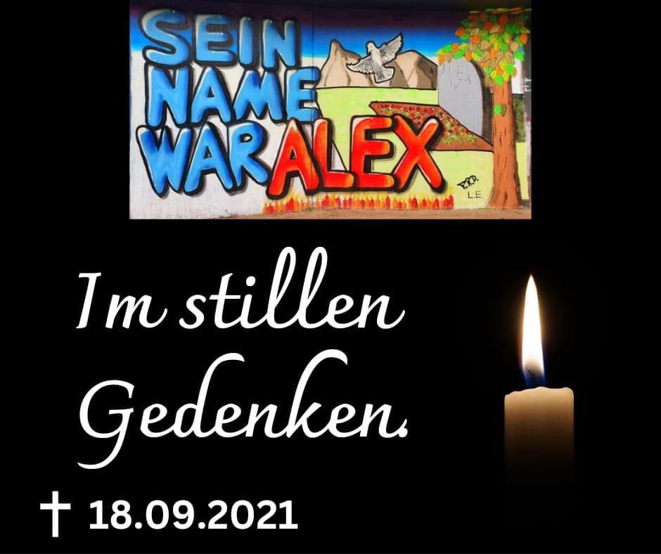 Sein Name war Alex. Unvergessen. 🖤
#QuarkschwurblerTöten

de.m.wikipedia.org/wiki/Mord_in_I…