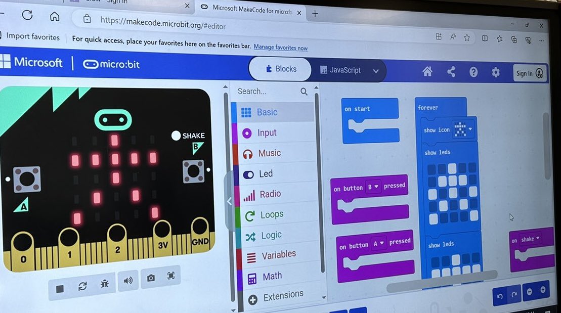 RosJLee's tweet image. Fab day @StMarksIrvine on Monday using @microbit_edu with the senior pupils. Lots of great ideas coding on @MSMakeCode #NationalCodingWeek @NAC_PLA @NAC_Education