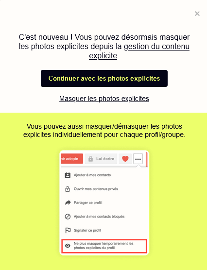 liberticpl31's tweet photo. Curieux d'en savoir plus. Si @wyylde supprime toutes les photos avec des sexes... ça va devenir un minitel :-)
Bon, y'a beaucoup d'hommes, leur profil sera dénué de toute photo 🤣 https://t.co/kJJi7qe0sN