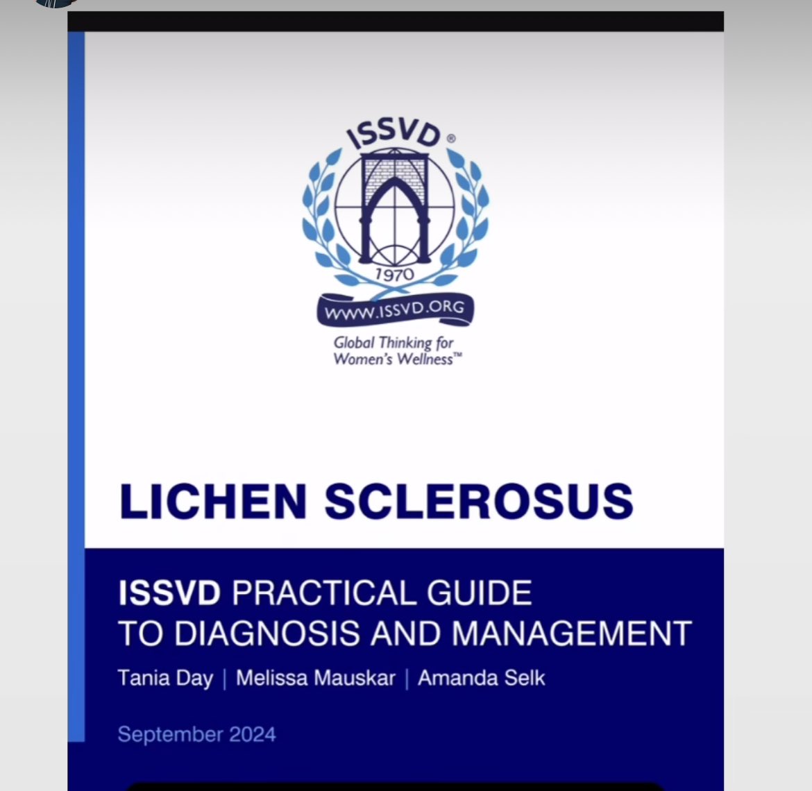 Exciting news! Our open access ISSVD Lichen Sclerosus textbook is now available to all! A huge thank you to the many incredible authors who contributed their expertise to make this resource possible. Let's improve care for women everywhere. lp.constantcontactpages.com/sl/MNHdhXw/ISS… #OBGYN #derm