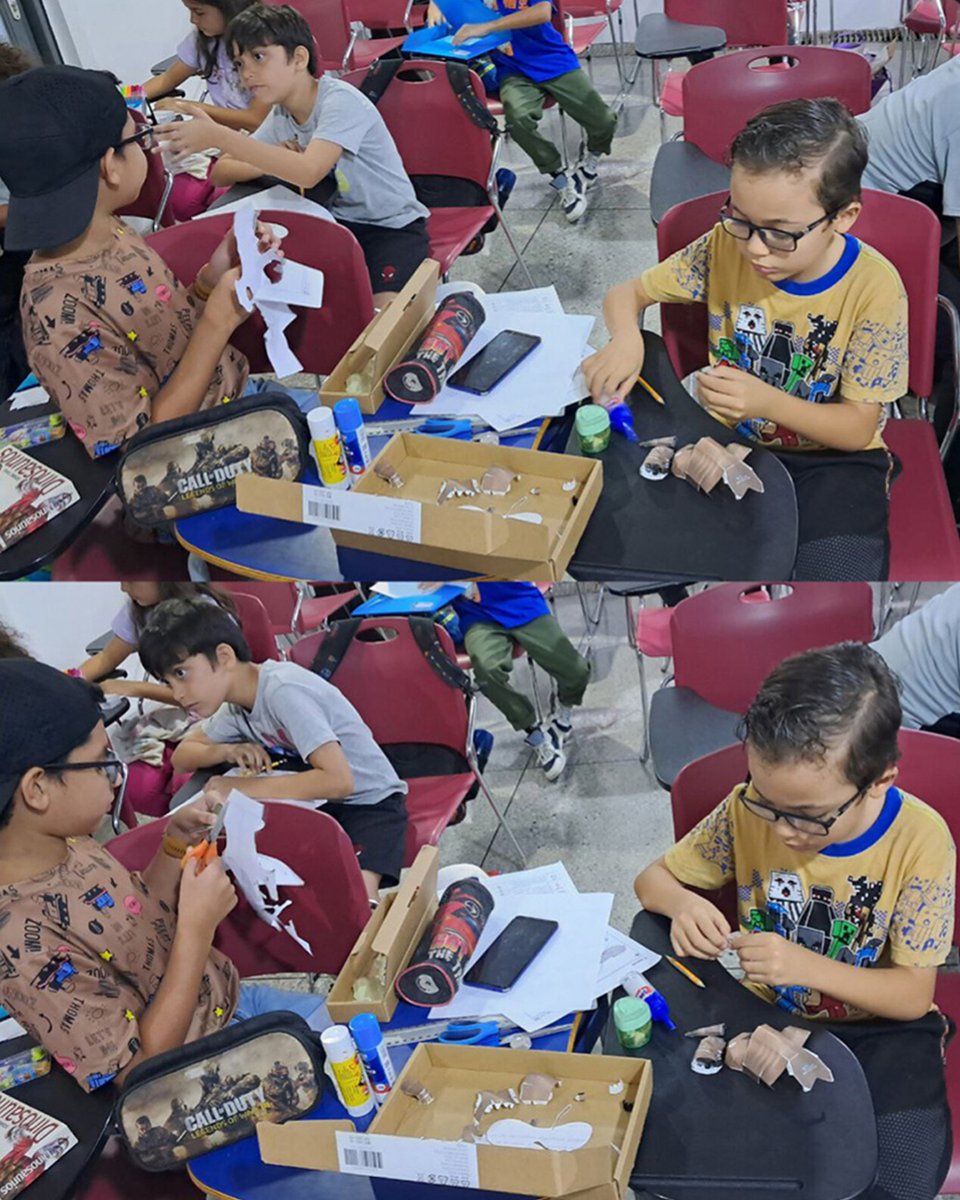 museosdevzla's tweet image. El 24 de #agosto, seguimos con el #taller &quot;Recreando #dinosaurios y otros #animales #prehistóricos&quot; en la Biblioteca Los Palos Grandes de #Chacao. Este #curso trata sobre como “traer a la #vida” a los fósiles combinando el #arte y la #ciencia [instagram.com/p/C_9LBiFRbYn/]