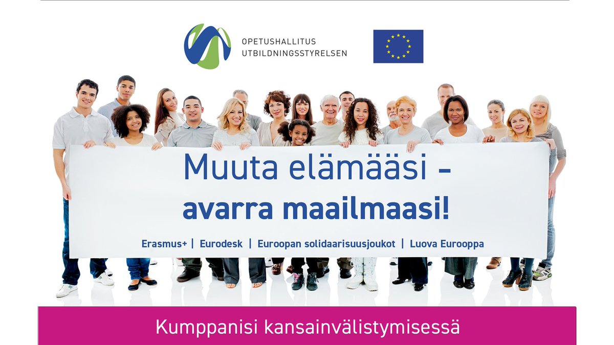 Opetushallitus (@opetushallitus) on Twitter photo Kuntamarkkinat alkaa tänään! Tule tapaamaan meitä <a href="/Opetushallitus/">Opetushallitus</a>’ksen osastolle (0I7, K-kerros)! Kerromme, mitä kaikkea kansainvälistyminen tarjoaa kunnille, organisaatioille ja oppilaitoksille! #kuntamarkkinat Kuntamarkkinat alkaa tänään! Tule tapaamaan meitä <a href="/Opetushallitus/">Opetushallitus</a>’ksen osastolle (0I7, K-kerros)! Kerromme, mitä kaikkea kansainvälistyminen tarjoaa kunnille, organisaatioille ja oppilaitoksille! #kuntamarkkinat