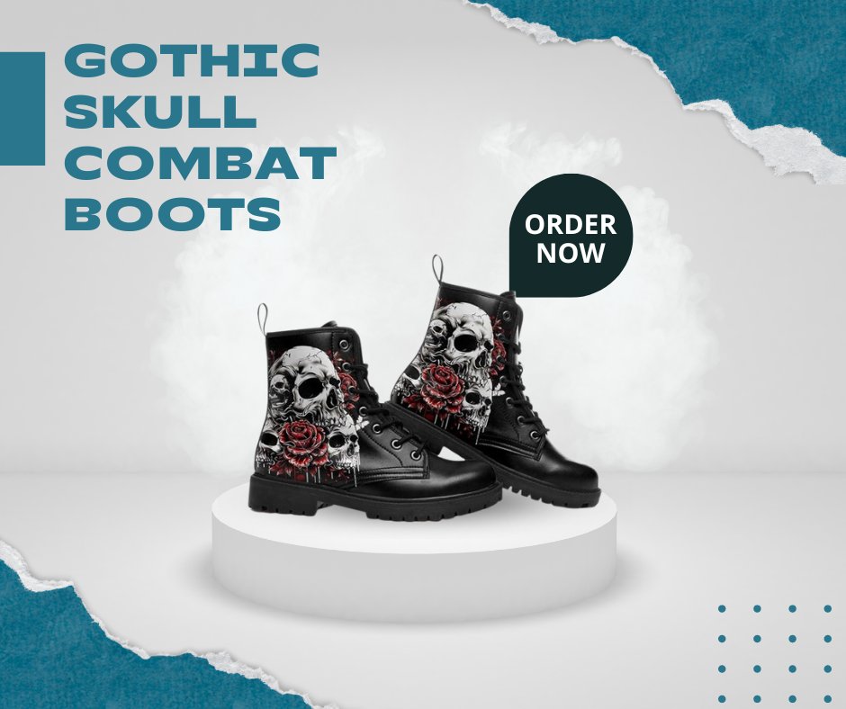 Coolcustom53761's tweet image. Skulls, leather, and a whole lot of attitude 💣 Step into the season with these Gothic Skull Combat Boots. 
.
.
.
.
.
.
.
.
.
#coolcustomize #CombatStyle #flipkartscam #Astros #DWTS #WelcomeToPlathville 
Virat Kohli
Gautam Gambhir
Grae Kessinger
pete wentz
Espada
DanTDM