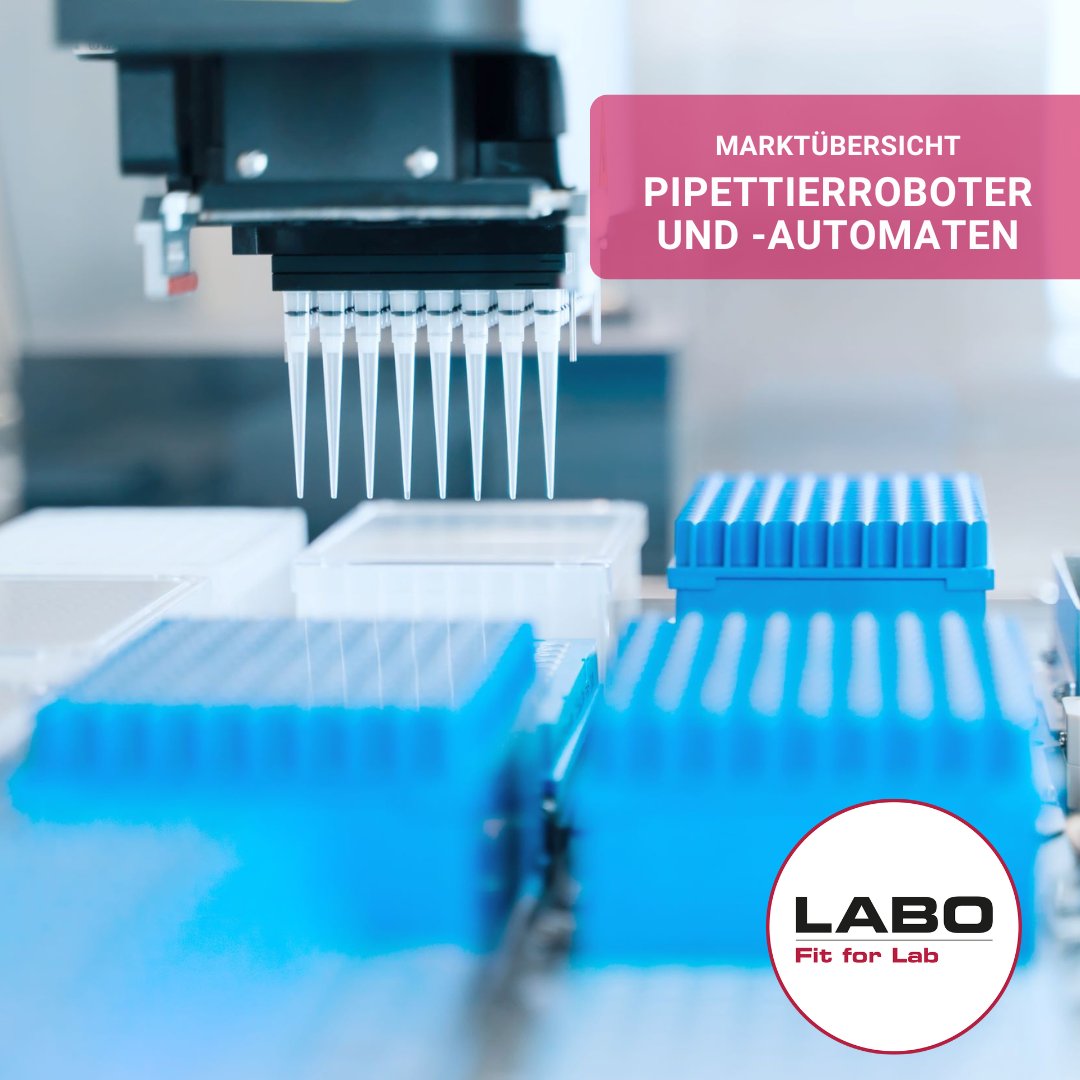 LaboOnline's tweet image. In einer Übersicht stellen Anbieter zahlreiche automatische Pipettiersysteme mit wesentlichen technischen Daten vor.

Zur Marktübersicht: ow.ly/3Oev50Tp2yo

#labor #laboratory #pipette #Roboter #automation #firforlab