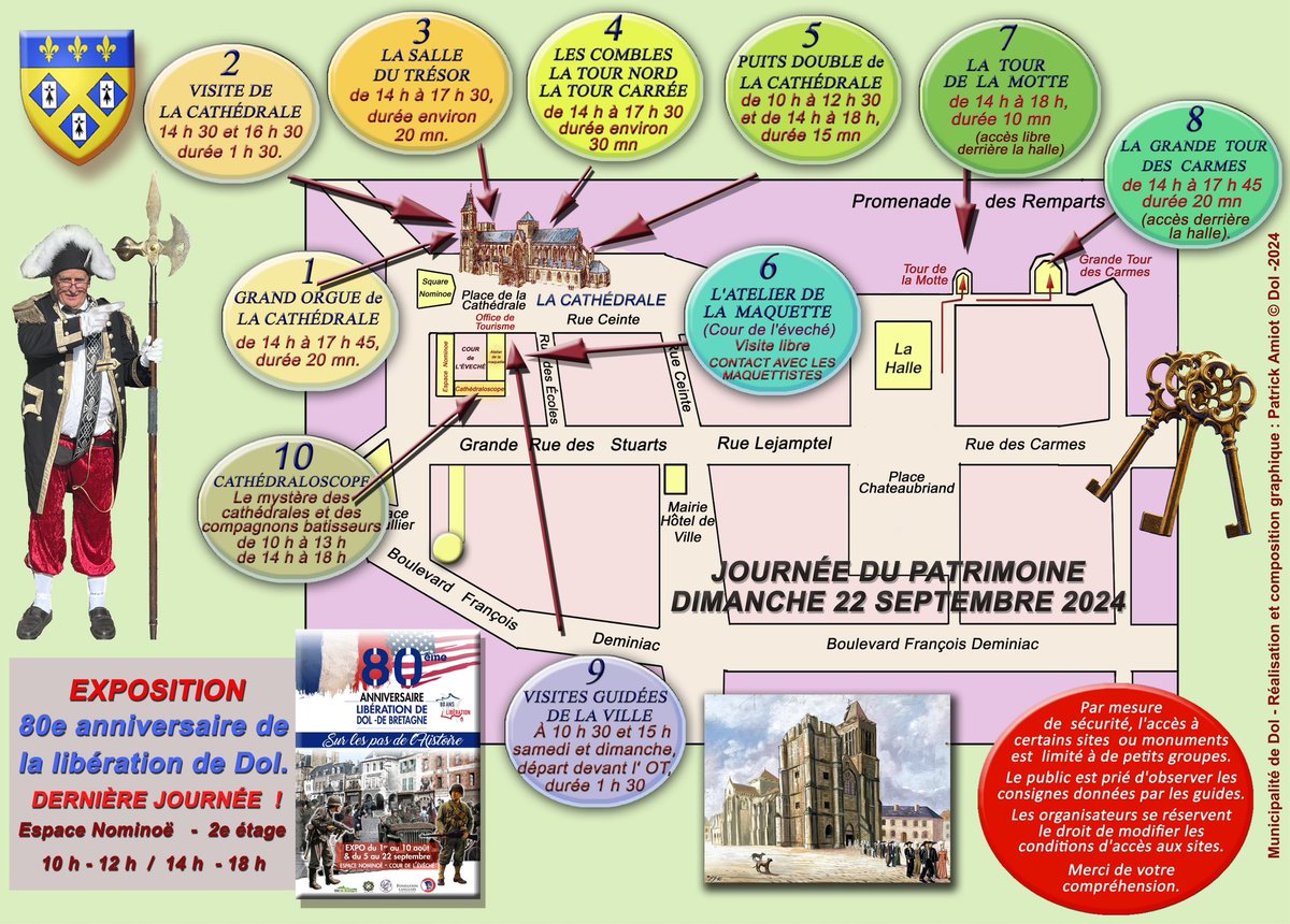 JEP à Dol de Bretagne le 22 septembre