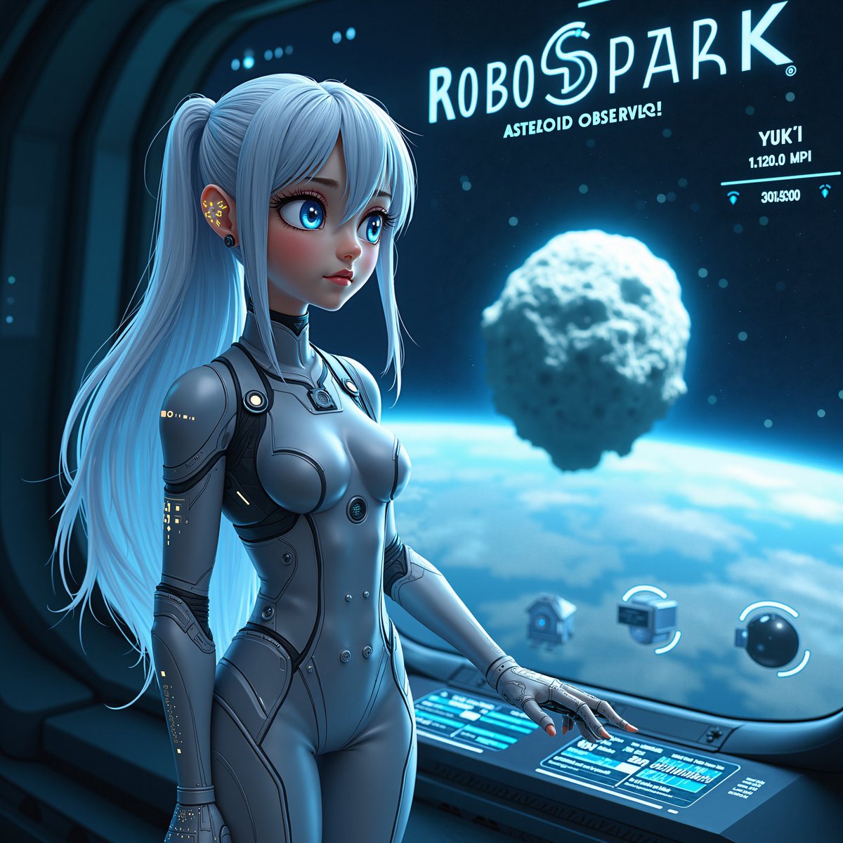 congdinhcse's tweet image. 🚀✨ While exploring the cosmos, Yuki spots NASA’s latest discovery—asteroid 2024 ON! 🚨 This massive rock zoomed, within 621,000 miles, at 20,000 mph. 🌍🔭
No impact risk, but it&apos;s a reminder of our cosmic neighborhood! 🌌

#NASA #Asteroid2024ON #SpaceWatch