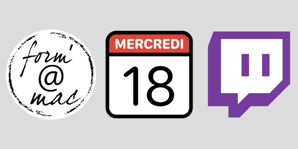 formamac's tweet image. C&apos;est l&apos;heure du #stream du mercredi ⏰

- 09H00 : la micronale du mercredi,
- 12H00 : lunch code, votre pause déj’ programmable !    

Au programme : #sumobot et #gamejam

➡️ twitch.tv/formamac 🍎

#twitch #DIY #robotics #GBJAM @cytrontech @itchio #gamedev