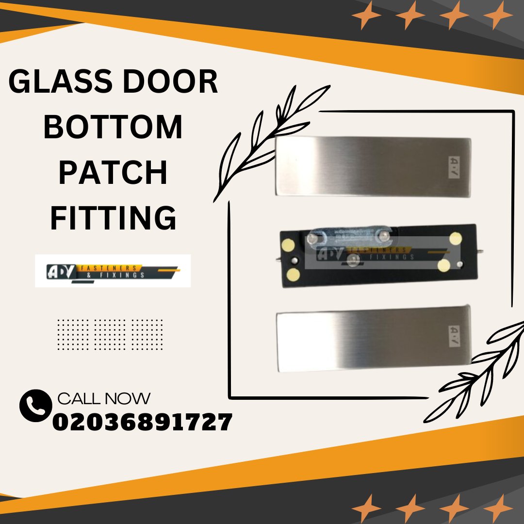 advfasteners_'s tweet photo. ๐Upgrade your glass doors with our sleek bottom patch fittings! Perfect for a polished look and smooth operation. Enhance both security and style effortlessly. Contact us for more details and a free quote! ๐ชโจ
#GlassDoors #PatchFittings #ModernDesign
๐https://t.co/TUYlYQcKH6 https://t.co/HZ3m8DAOzU