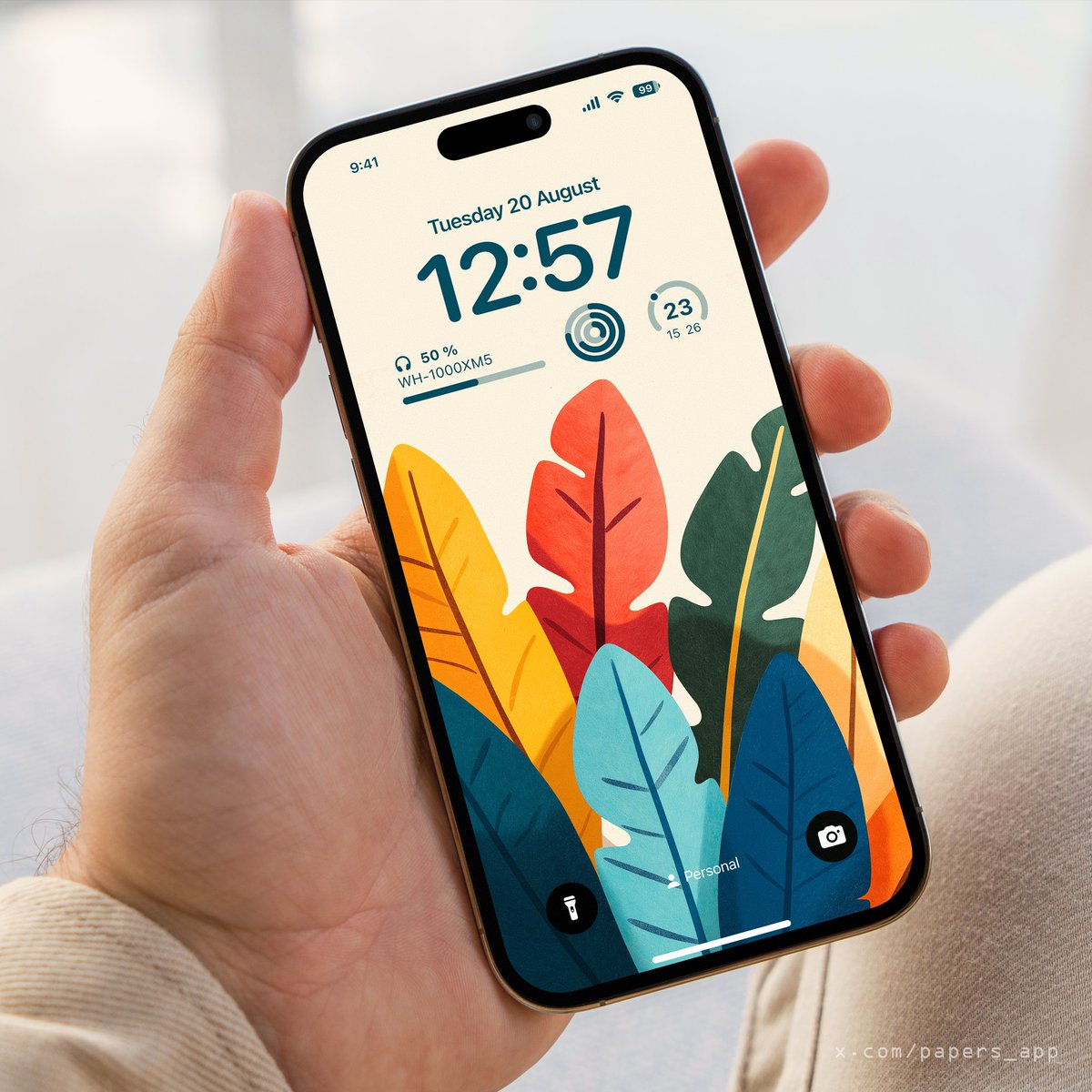 Papers_app's tweet photo. Tropical Wallpaper 🧡💛❤️💚💙 https://t.co/jANCvtlOIq