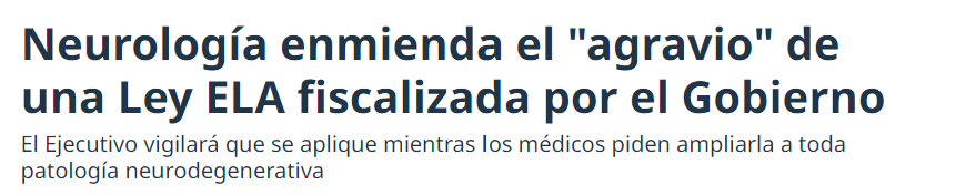 Estamos abriendo la caja de pandora; los grupos de pacientes con una enfermedad escalan por la vía política para generar leyes que les defiendan.
¿Y las otras enfermedades próximas?
¿Y las demás enfermedades?
¿Cómo contruir un SNS a golpe de leyes por patologías? (más de  10.000)