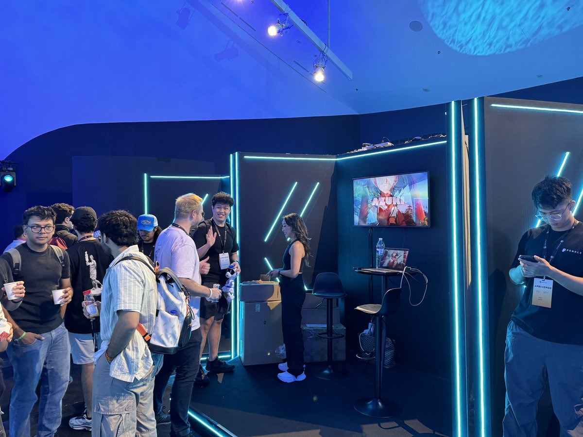 Klaus Brave (❤️,⚡️) (@klausbrave) on Twitter photo Rep’n <a href="/arbitrum/">Arbitrum</a> DAO at the Arbiverse day.
Love this format where people can deeply engage with all the initiatives. 
The interest in the DAO and governance is real, getting great questions. Rep’n <a href="/arbitrum/">Arbitrum</a> DAO at the Arbiverse day.
Love this format where people can deeply engage with all the initiatives. 
The interest in the DAO and governance is real, getting great questions.