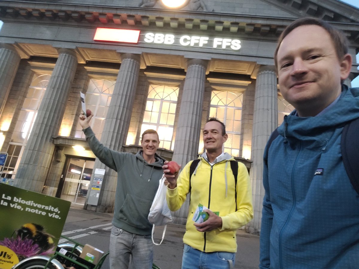 Schlussspurt! Noch heute oder allerspätestens morgen brieflich wählen (A-Post)!
Jetzt: Liste 1 in den Gemeinderat und Liste 13 in den Stadtrat wählen!
#BielBienne24 #BielBienne #Biel