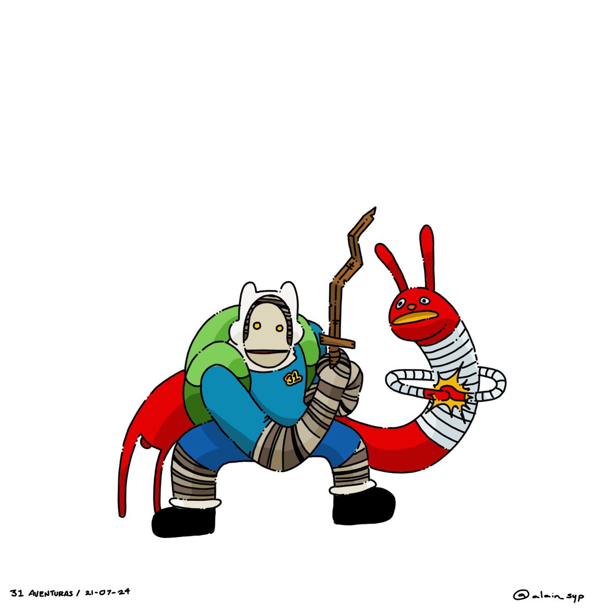 alain_syp's tweet photo. 31 aventuras
-
#horadeaventura #adventuretime #adventuretimefanart #cartoonnetwork #fionnaandcake #fionnaycake #finnthehuman #finnelhumano #jakethedog #jakeelperro #fern #marceline #adventuretimefanart #fionnaandcakefanart #juancarlosbodoque #31minutos #tuliotriviño #alain_syp https://t.co/L29LjoZTa3