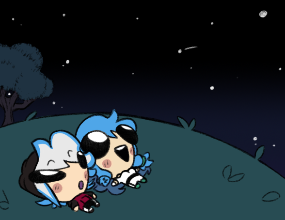 MrDreamCatch_er's tweet photo. I hope it's not too late. 
Here's come a silly couple! @CRFunkin 

#fnf #fnfmod https://t.co/oC5qG9Jhf2