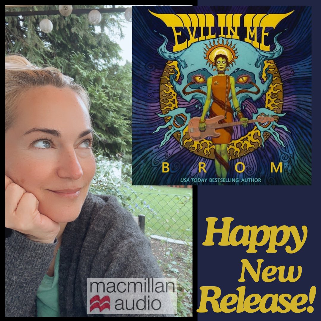 Stephanie Németh-Parker (@snemethparker) on Twitter photo Happy New Release to <a href="/GeraldBrom/">BROM</a> Evil In Me was an absolute pleasure to narrate with <a href="/Shahjistan/">Shahjehan Khan</a> and the original song Brom wrote with AJ of the <a href="/themaxines/">The Maxines</a> for it will definitely get stuck in your head. Listen to the Audiobook for full immersion ♥️ <a href="/MacmillanAudio/">Macmillan Audio</a> Happy New Release to <a href="/GeraldBrom/">BROM</a> Evil In Me was an absolute pleasure to narrate with <a href="/Shahjistan/">Shahjehan Khan</a> and the original song Brom wrote with AJ of the <a href="/themaxines/">The Maxines</a> for it will definitely get stuck in your head. Listen to the Audiobook for full immersion ♥️ <a href="/MacmillanAudio/">Macmillan Audio</a>