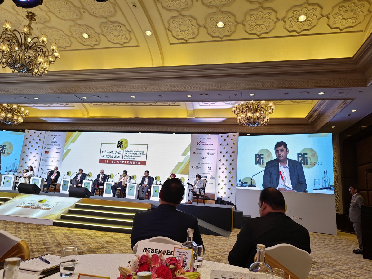 TweetsAnup's tweet photo. It is important to be 'predictable' and be seen as providing a 'level playing field' in the current turbulent world, for India to gain the political and economic trust and change from being Dependant to being Dependable @2030: @pranabsamanta @PAFIIndia
#PAFI #PAFIIndia https://t.co/nU78NxnHPs
