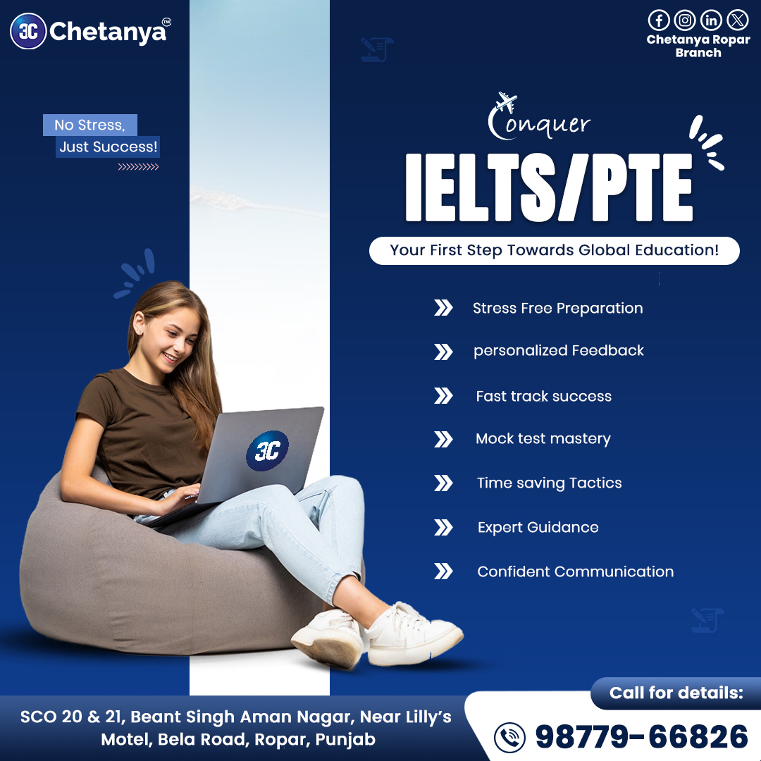 chetanya_ropar's tweet image. Smooth Path, Bright Future! Join our IELTS &amp;amp; PTE Smart Classes for a stress-free journey to excellence. Enroll now and pave the way for your success story!
NOW by calling us at +919877966826
#chetanyacareerconsultants #poststudy #ielts #english #ieltspreparation #studyabroad