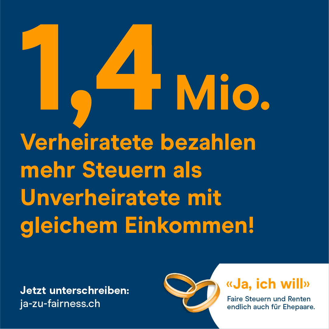 BulliardMarbach's tweet photo. Konkret würden damit zwei Berechnungen durchgeführt. Zum einen wie bisher die gemeinsame Besteuerung und neu eine anhand des Tarifs für unverheiratete Personen. Nur der tiefere der beiden Beträge würde dann in Rechnung gestellt. #Jaichwill https://t.co/BK9IpXxGx7