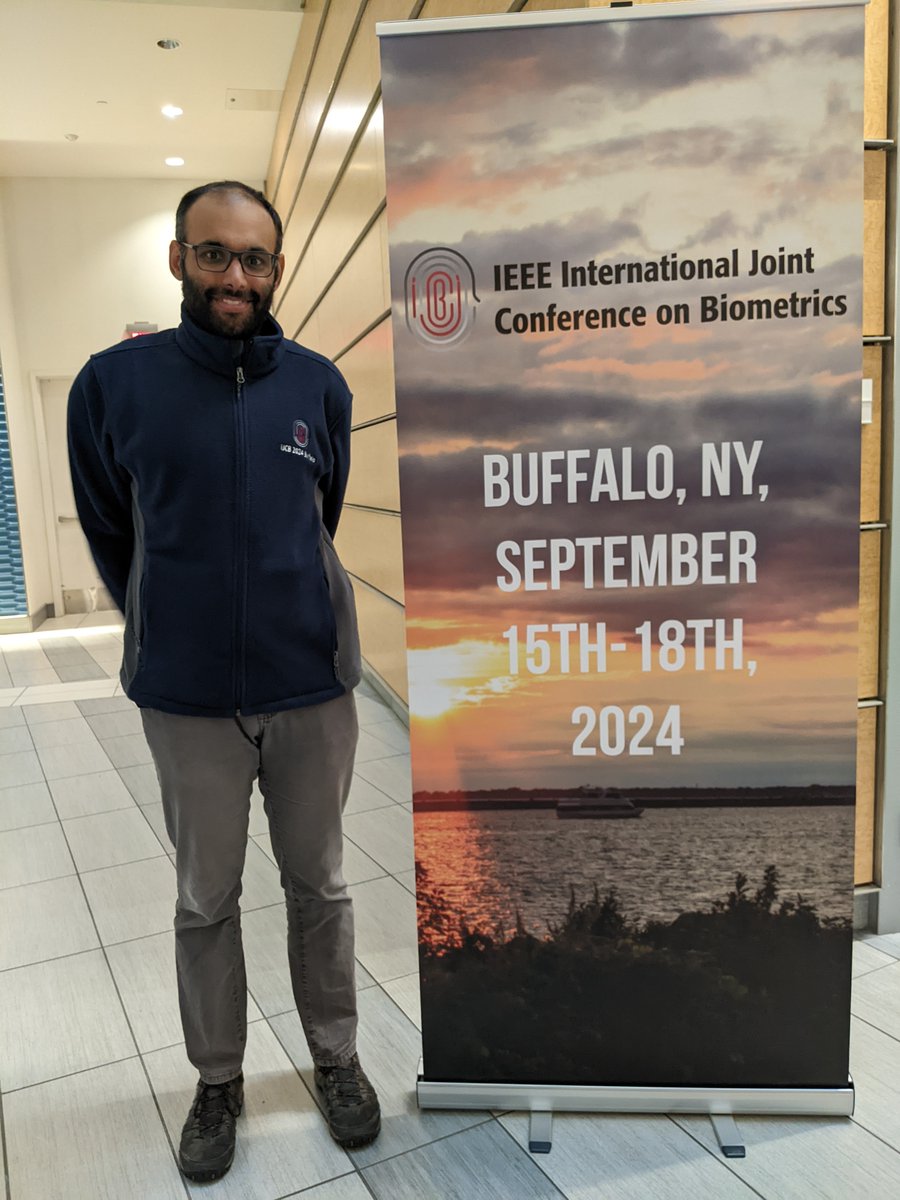 SOTERIA_H2020's tweet photo. 📢  Our researcher Nathan Ramoly from IDnow France is currently at the conference IJCB, in Buffalo, USA, to present his paper on Presentation Attack Detection👥 .

#biometrics #PAD #dataprotection #EUDIwallet #digitalwallet #h2020 https://t.co/5GBp0EKbLW