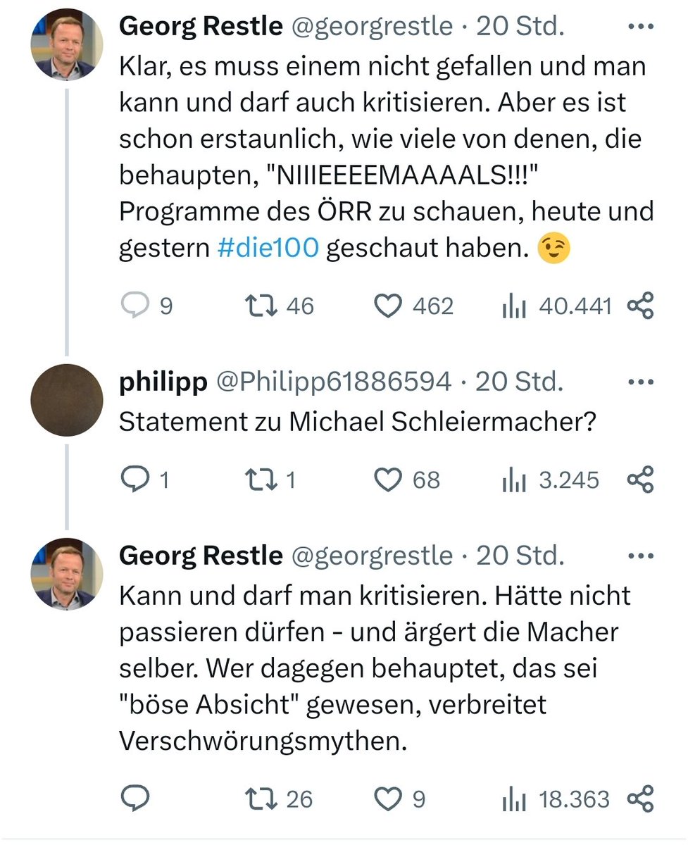 "Wer dagegen behauptet, das sei "böse Absicht" gewesen, verbreitet Verschwörungsmythen." #ReformOerr #OerrBlog