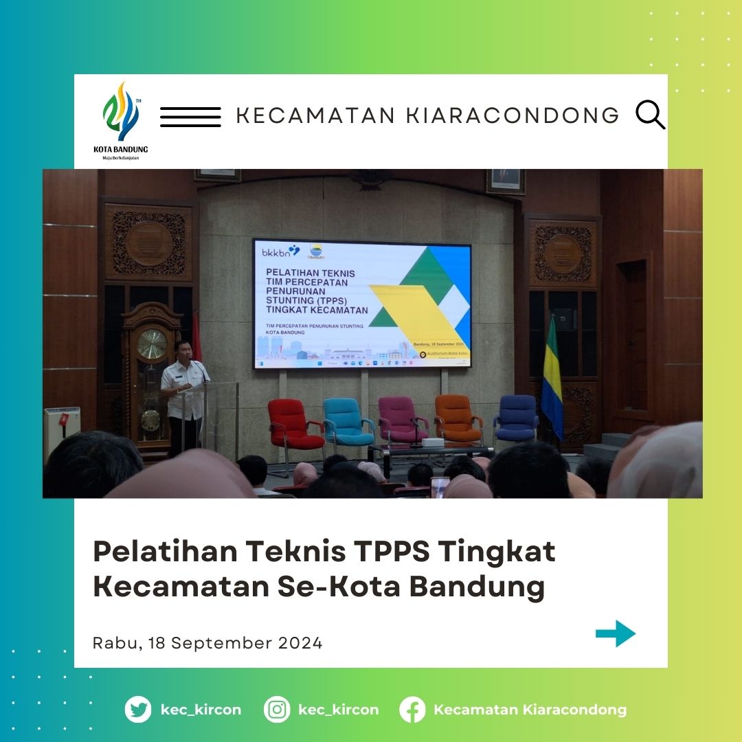 Kecamatan Kiaracondong tweet media