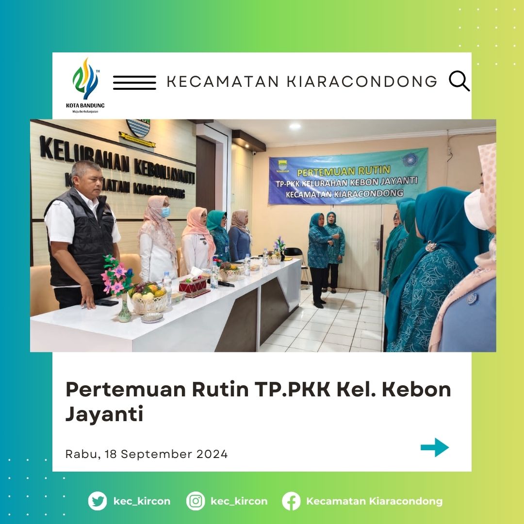 Kecamatan Kiaracondong tweet media