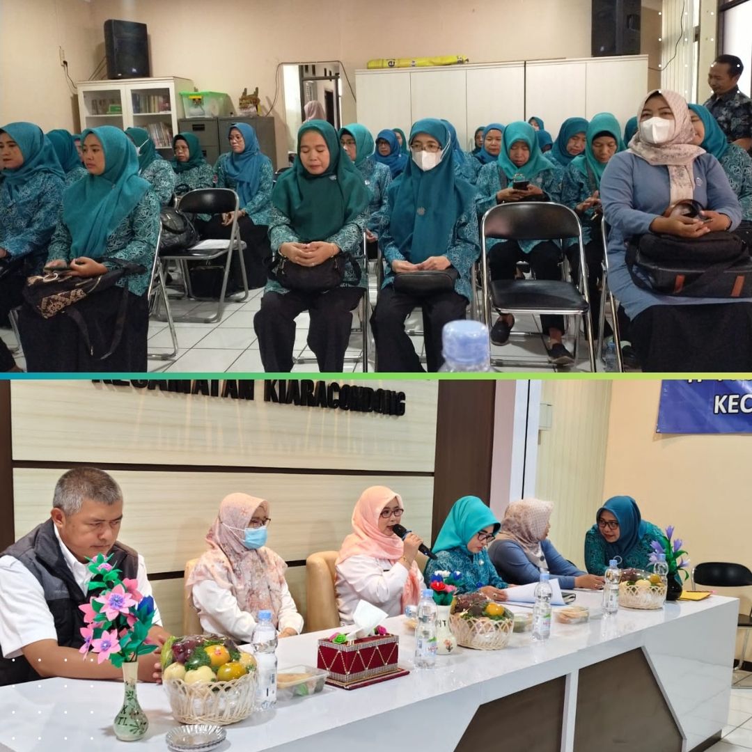 Kasi Pemberdayaan Masyarakat Kecamatan menghadiri Kegiatan Pertemuan Rutin TP.PKK Kel. Kebon Jayanti, Rabu 18 September 2024