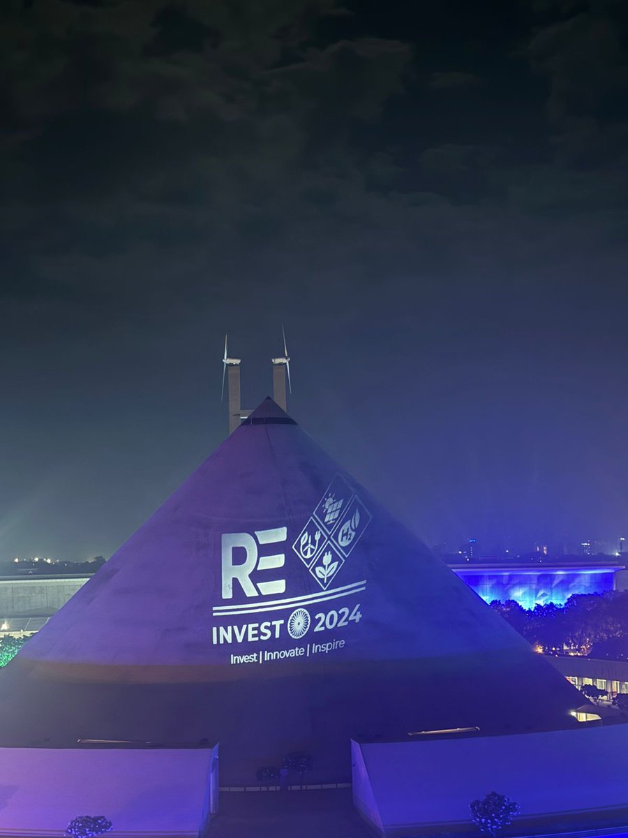 Kanu Desai (@kanudesai180) on Twitter photo Empowering India's sustainable future!
Lightings at Dandi Kutir depict Hues of the renewables.
<a href="/mnreindia/">Ministry of New and Renewable Energy (MNRE)</a> #REINVEST2024 Empowering India's sustainable future!
Lightings at Dandi Kutir depict Hues of the renewables.
<a href="/mnreindia/">Ministry of New and Renewable Energy (MNRE)</a> #REINVEST2024