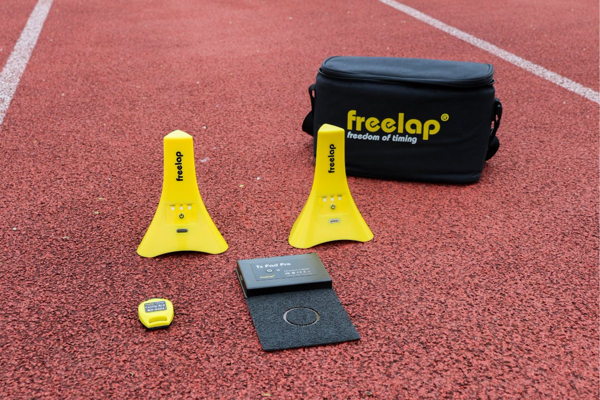 Discover Freelap Pack 112 !
It is the running pack specially made for the athlete who trains alone.
✓ Block start or 3-point start
✓ Total time
+ 2 Intermediate times
✓ Set the distances you need

More info : freelap.com/product/pack-1…